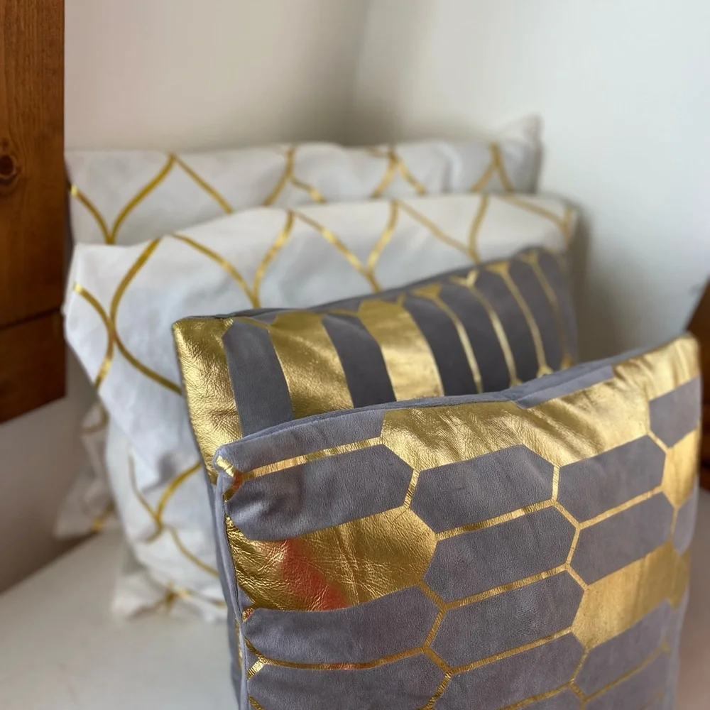 new sequins Pillow cases 4 pieces set